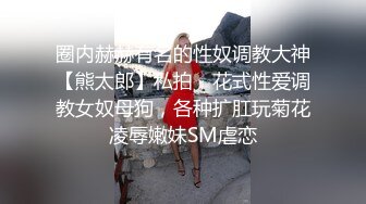 圈内赫赫有名的性奴调教大神【熊太郎】私拍，花式性爱调教女奴母狗，各种扩肛玩菊花凌辱嫩妹SM虐恋