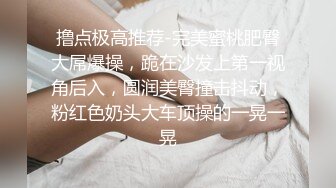 撸点极高推荐-完美蜜桃肥臀大屌爆操，跪在沙发上第一视角后入，圆润美臀撞击抖动，粉红色奶头大车顶操的一晃一晃