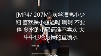 [MP4/ 207M] 灰丝漂亮小少妇 喜欢操小骚逼吗 啊啊 不要停 多水的小骚逼谁不喜欢 大牛牛也给力操的直喷水