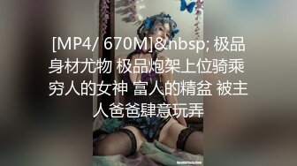 [MP4/ 670M]&nbsp; 极品身材尤物 极品炮架上位骑乘 穷人的女神 富人的精盆 被主人爸爸肆意玩弄