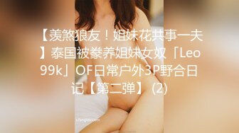 【羡煞狼友！姐妹花共事一夫】泰国被豢养姐妹女奴「Leo99k」OF日常户外3P野合日记【第二弹】 (2)