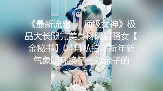 《最新流出❤️顶级女神》极品大长腿完美身材阴钉骚女【金秘书】04月私拍，新年新气象阴环换了一对金子的