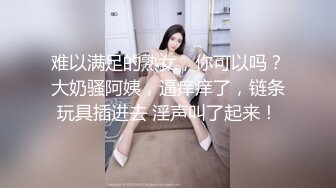 难以满足的熟女，你可以吗？大奶骚阿姨，逼痒痒了，链条玩具插进去 淫声叫了起来！