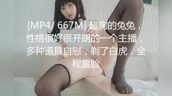 [MP4/ 667M] 超胸的兔兔，性格很好很开朗的一个主播，多种道具自慰，剃了白虎，全程露脸