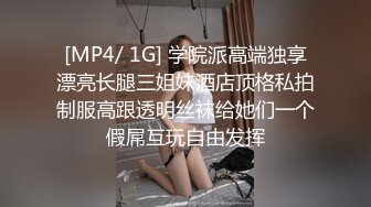 [MP4/ 1G] 学院派高端独享漂亮长腿三姐妹酒店顶格私拍制服高跟透明丝袜给她们一个假屌互玩自由发挥