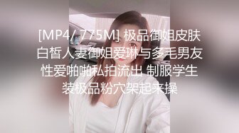 [MP4/ 775M] 极品御姐皮肤白皙人妻御姐爱琳与多毛男友性爱啪啪私拍流出 制服学生装极品粉穴架起来操