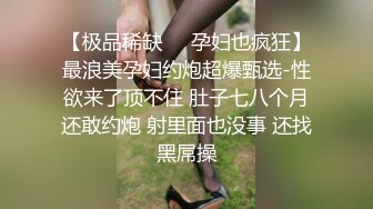 【极品稀缺❤️孕妇也疯狂】最浪美孕妇约炮超爆甄选-性欲来了顶不住 肚子七八个月还敢约炮 射里面也没事 还找黑屌操