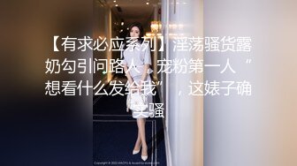 【有求必应系列】淫荡骚货露奶勾引问路人，宠粉第一人“想看什么发给我”，这婊子确实骚