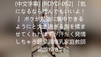 (中文字幕) [ROYD-052] 「気になるなら揉んでもいいよ！」 ボクが勉強に集中できるようにと大き過ぎる胸を揉ませてくれたはずが汗だく発情しちゃう超早漏爆乳家庭教師 凪沙ゆきの