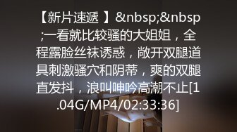 【新片速遞 】&nbsp;&nbsp;一看就比较骚的大姐姐，全程露脸丝袜诱惑，敞开双腿道具刺激骚穴和阴蒂，爽的双腿直发抖，浪叫呻吟高潮不止[1.04G/MP4/02:33:36]