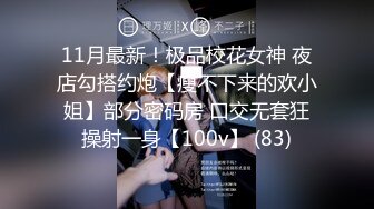 11月最新！极品校花女神 夜店勾搭约炮【瘦不下来的欢小姐】部分密码房 口交无套狂操射一身【100v】 (83)