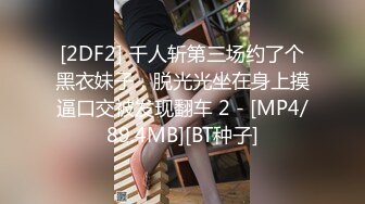 [2DF2] 千人斩第三场约了个黑衣妹子，脱光光坐在身上摸逼口交被发现翻车 2 - [MP4/89.4MB][BT种子]