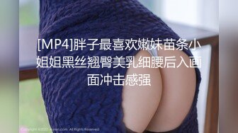 [MP4]胖子最喜欢嫩妹苗条小姐姐黑丝翘臀美乳细腰后入画面冲击感强