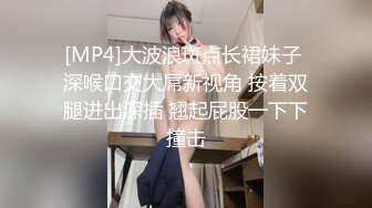 [MP4]大波浪斑点长裙妹子 深喉口交大屌新视角 按着双腿进出深插 翘起屁股一下下撞击