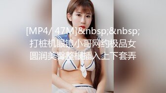 [MP4/ 47M]&nbsp;&nbsp; 打桩机眼镜小哥网约极品女 圆润美臀整根插入上下套弄