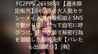 FC2PPV 2659850 【週末限定販売】秋〇原の大人気セクシーメイド店の看板娘とSNSで繋がり店に黙って自宅に呼びつけ。店の衣装で秘密行為を堪能した動画流失【バレたら出禁案件】 [有]