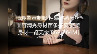 情趣警察制服 性感魅惑黑丝 面容清秀身材苗条多姿 完美身材一览无余[86P/764M]