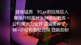 ✿健身猛男✿ 91xx君巨屌后入爆操开档黑丝女神瑜伽教练 公狗腰火力全开 逼逼要肿了~啊~小母狗羞耻迎屌 狂飙劲射